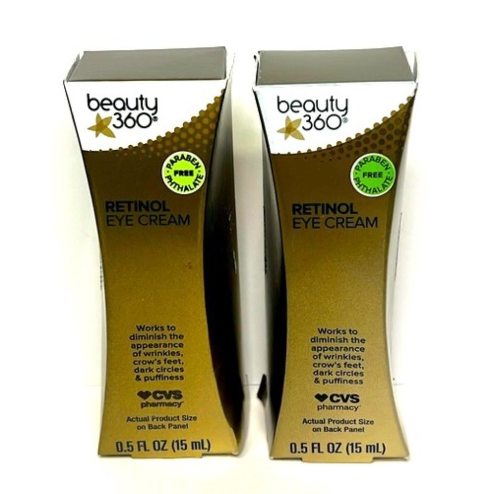 Retinol Eye Cream Beauty 360 (Lot of 2)